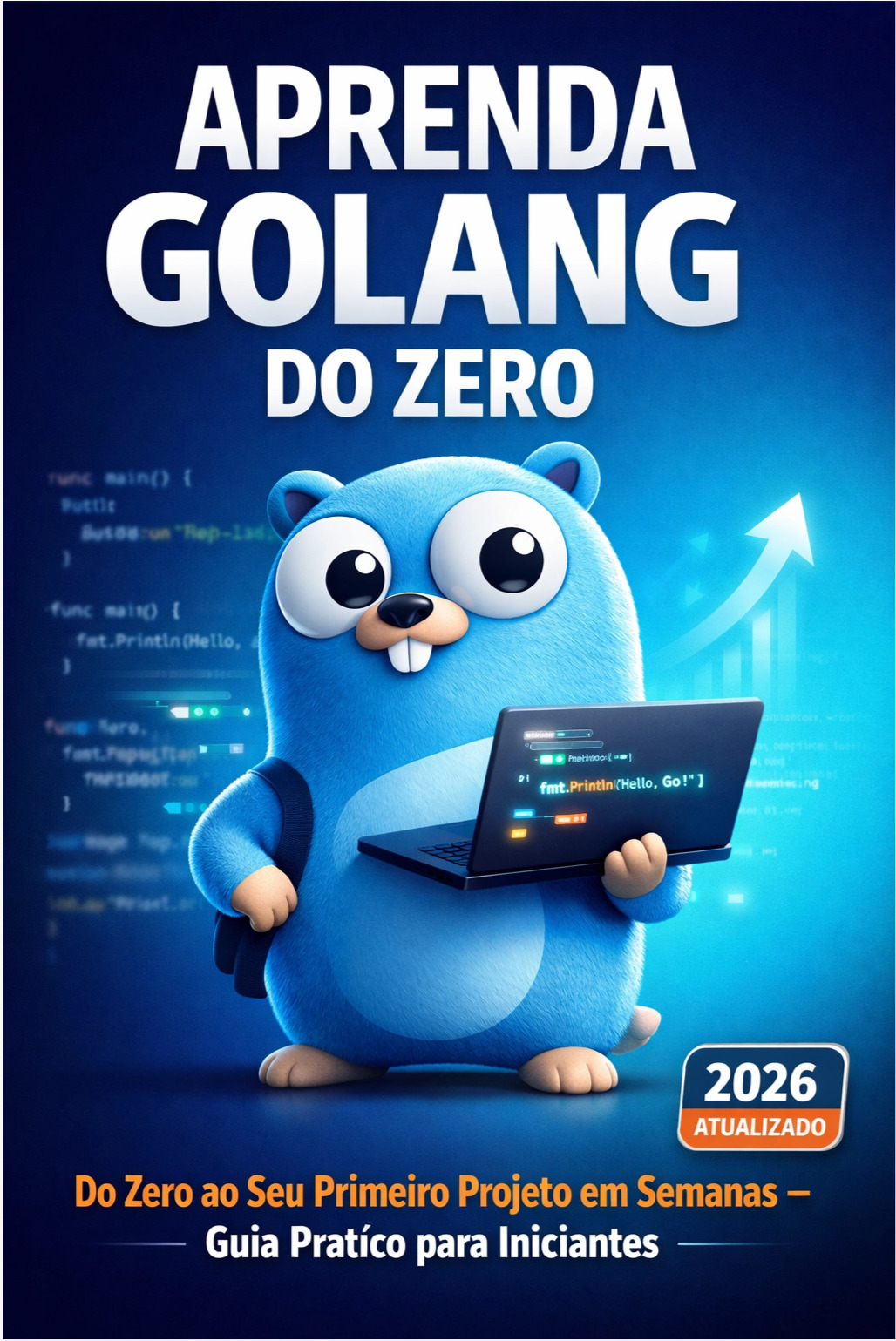 Capa do Ebook Aprenda Golang do Zero